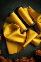 yellow silk ribbon