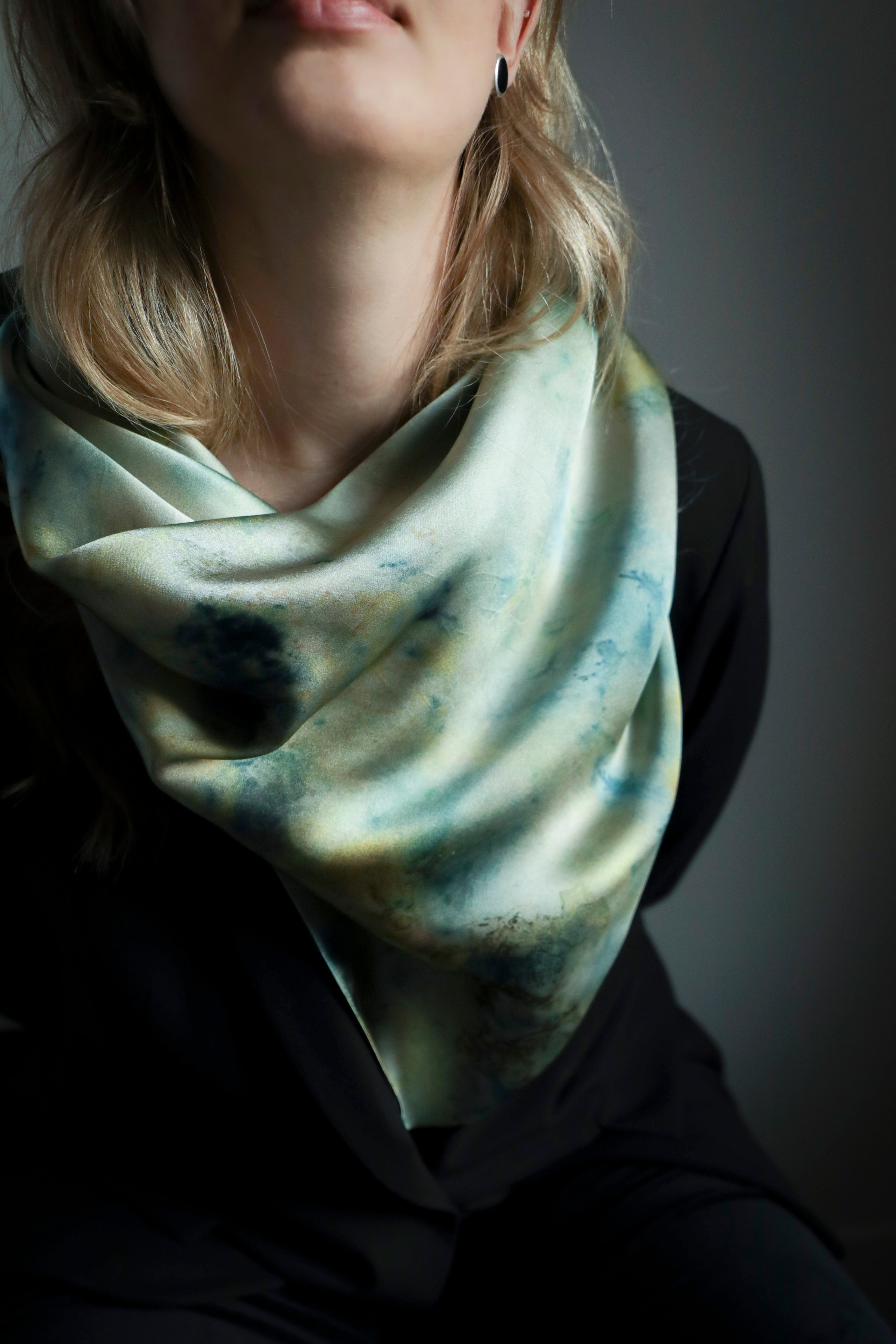 Pure silk online Scarf