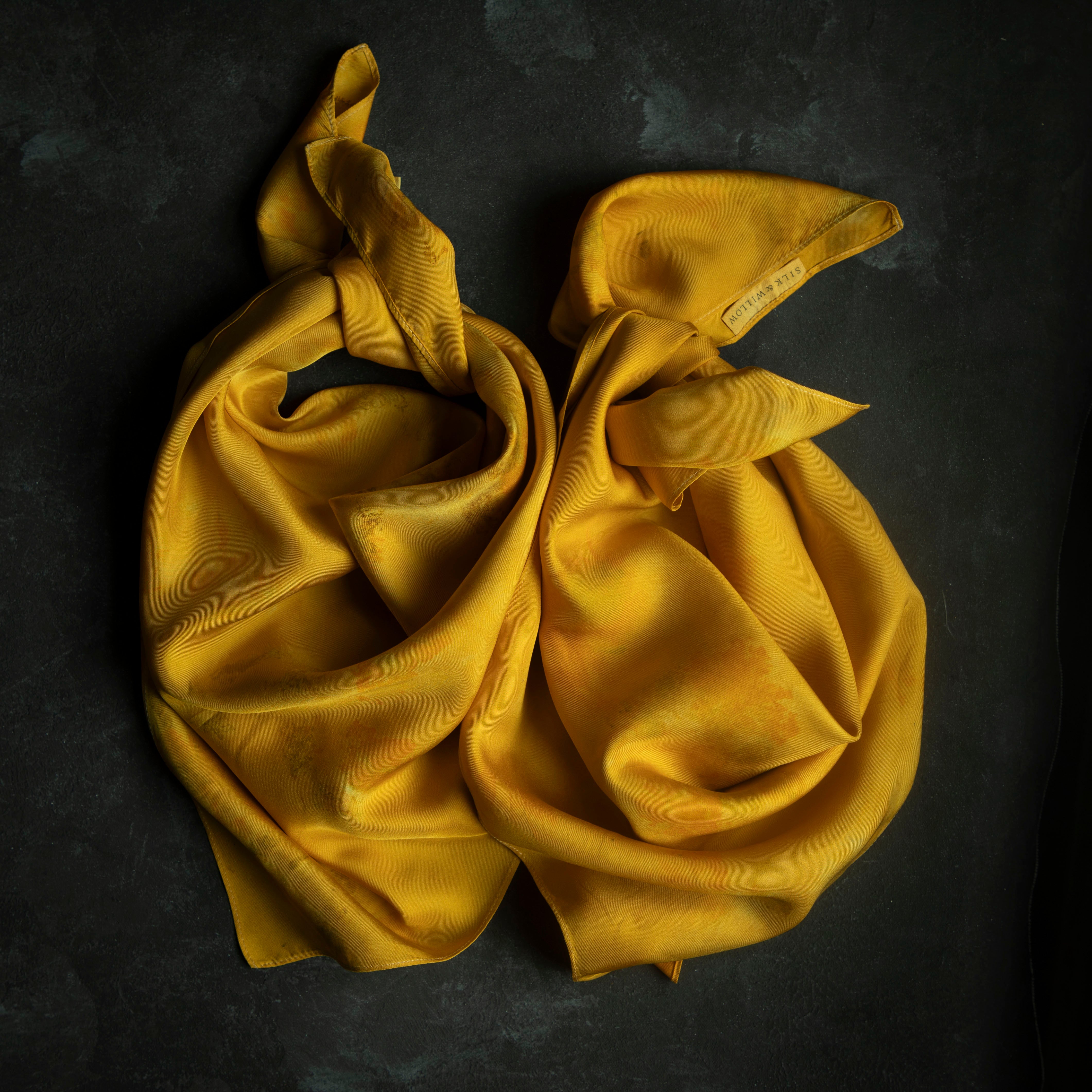 Hand-dyed 100% Silk Bouclé -- Gardenia