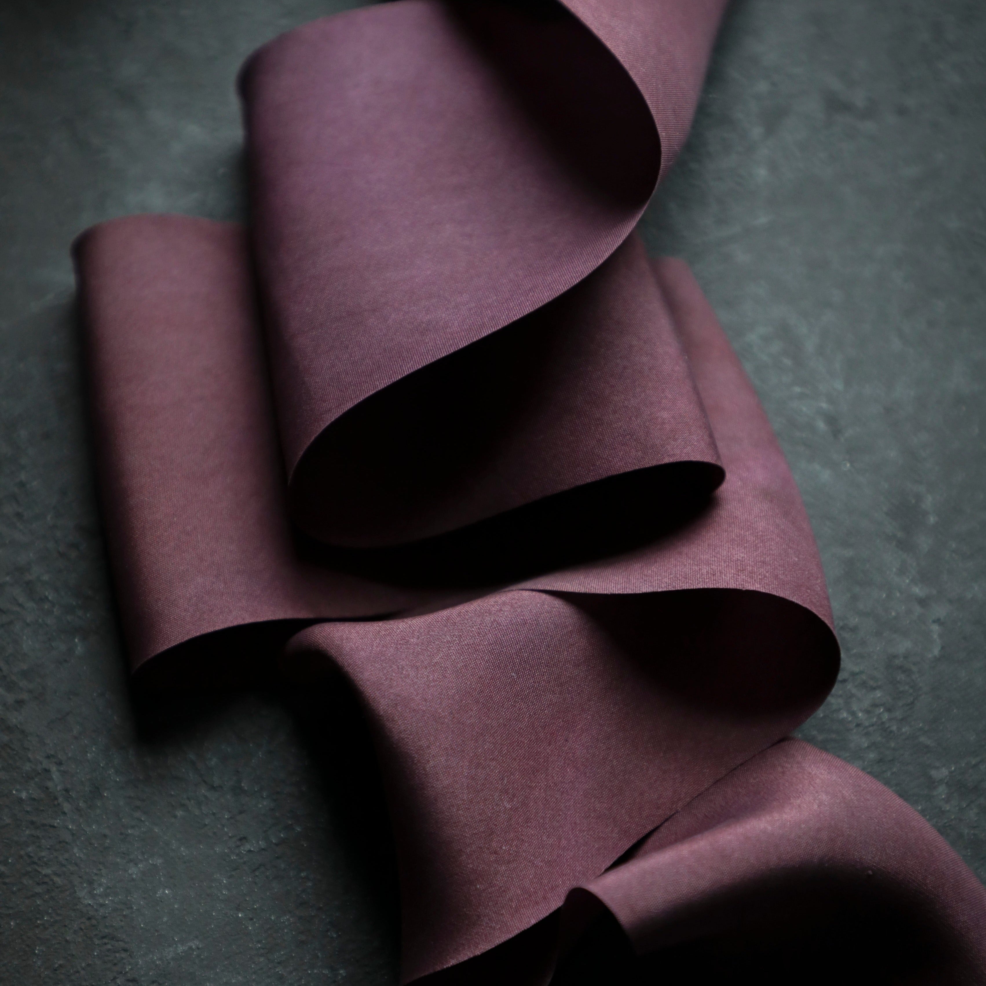 Crushed Berry silk ribbon. – Silk & Willow