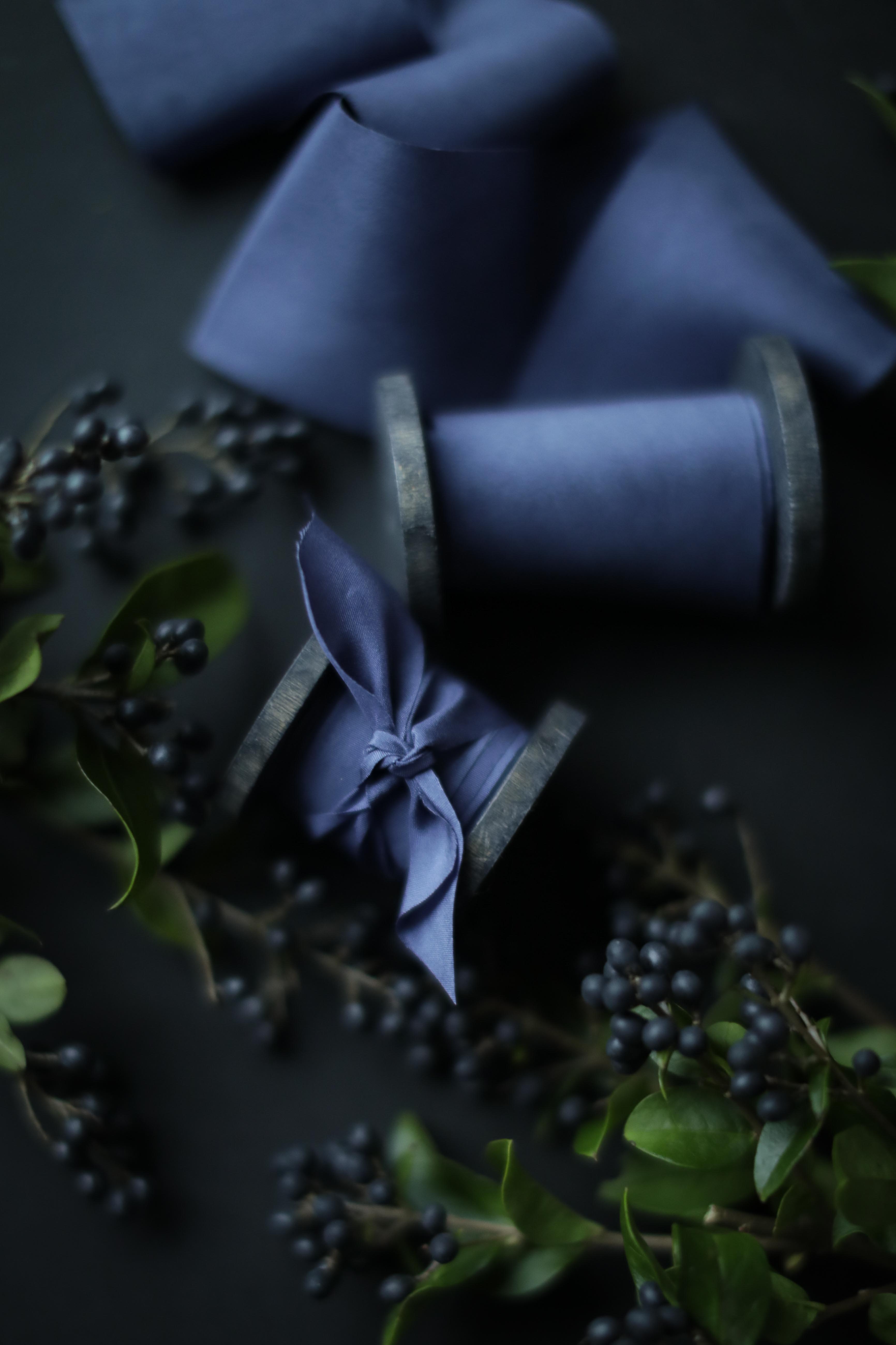 French Blue {Sheer} Silk Ribbon – Silk & Willow