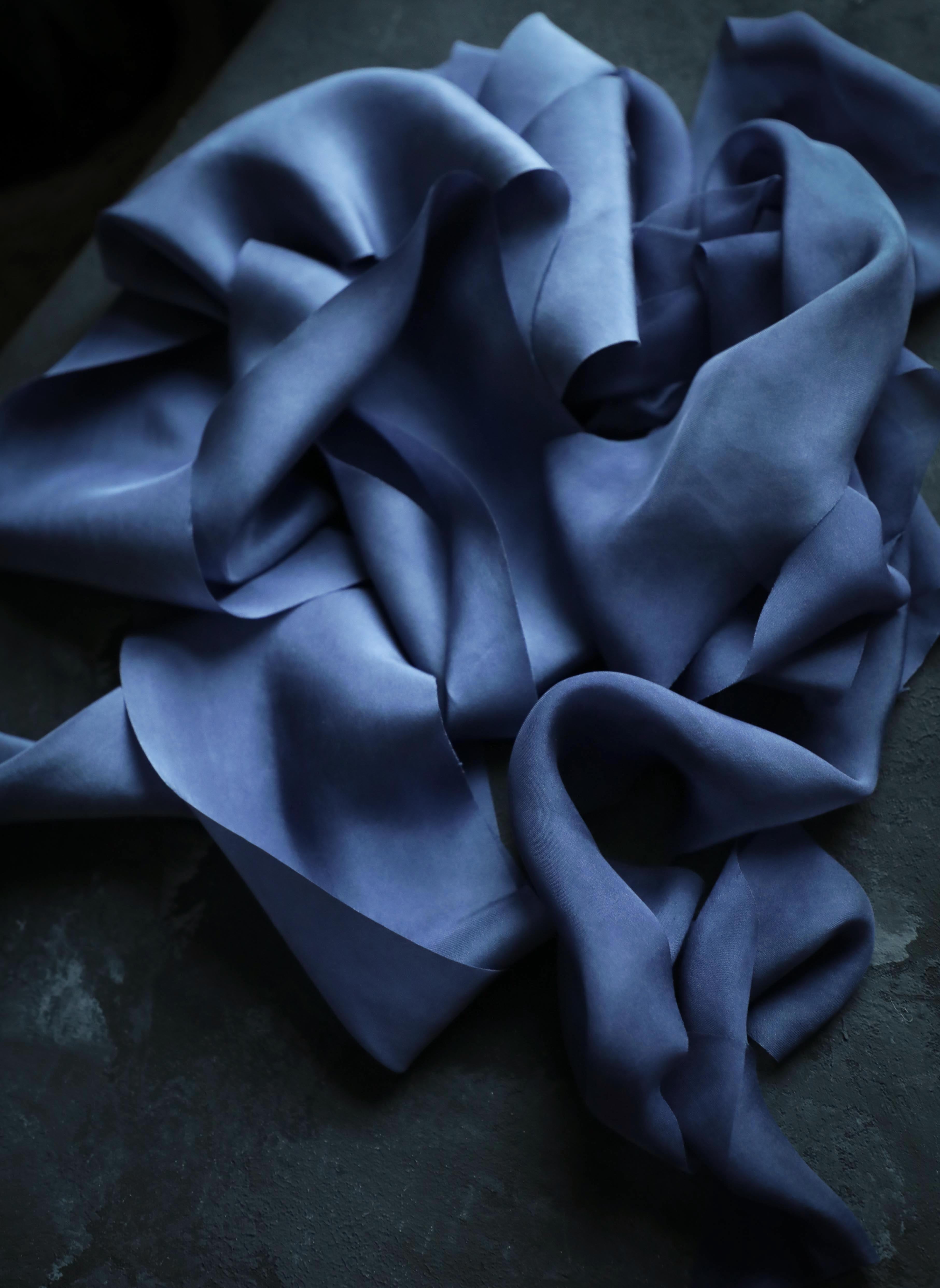 French Blue {Sheer} Silk Ribbon – Silk & Willow