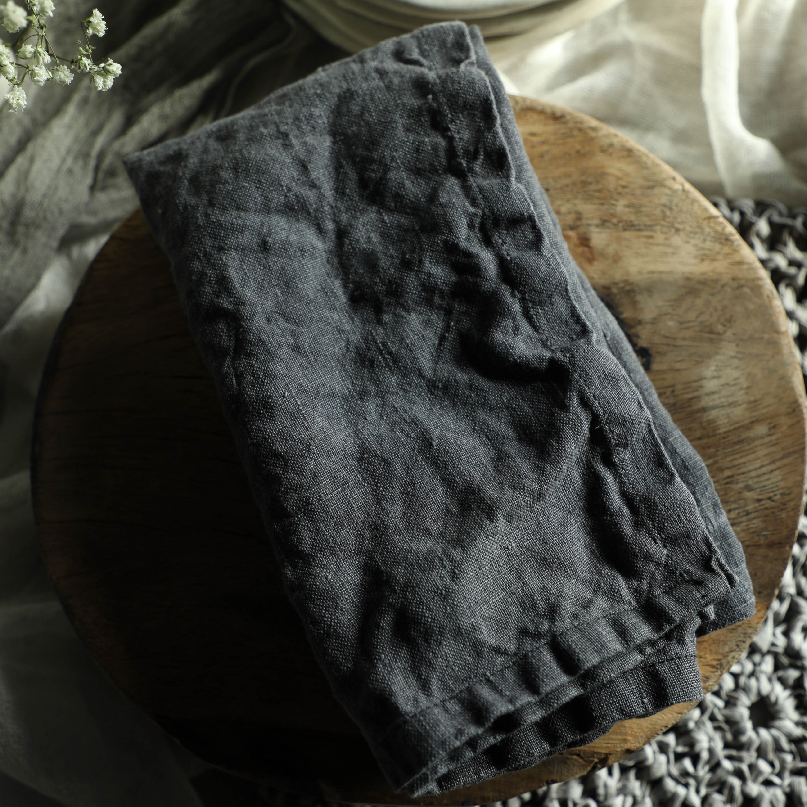 Hand-Dyed Linen Napkins