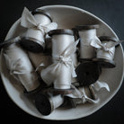 Antique White satin ribbon for bridal bouquets