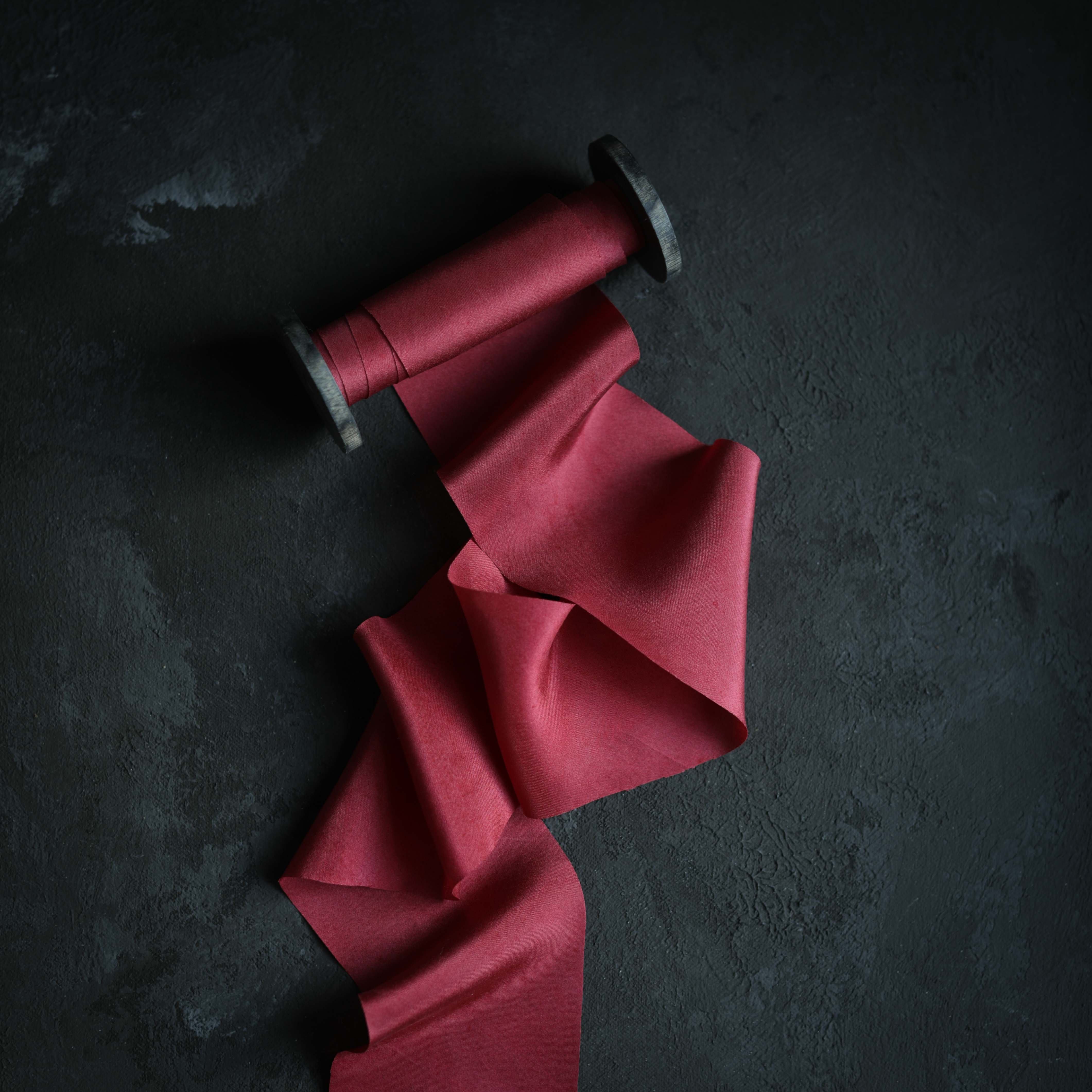 ROSÉ Colored Silk Ribbon - Beautiful Ribbon for Weddings – Lustre