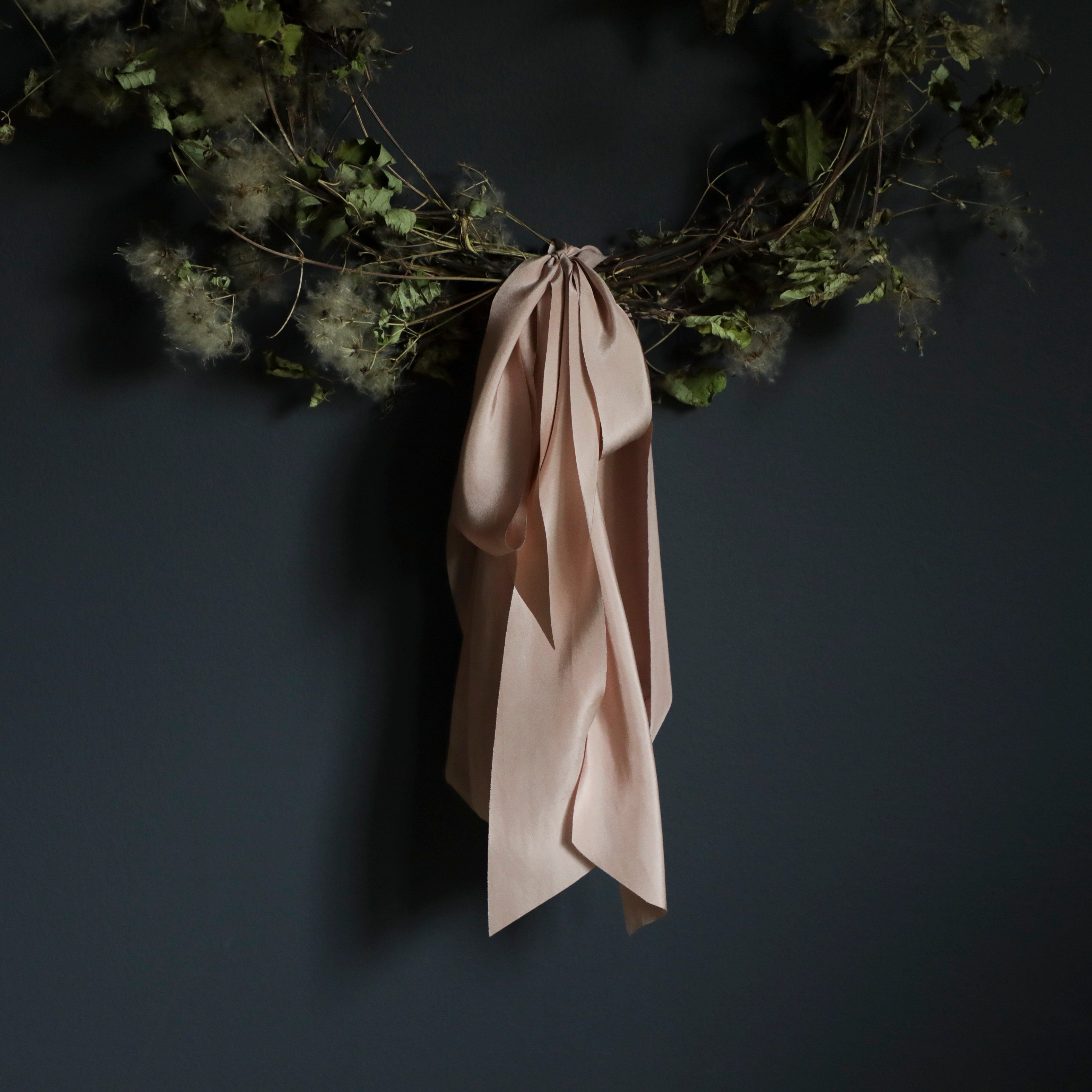 Blushing Rose Silk Ribbon – Silk & Willow